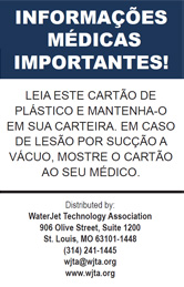 Vacuum Card, Portuguese